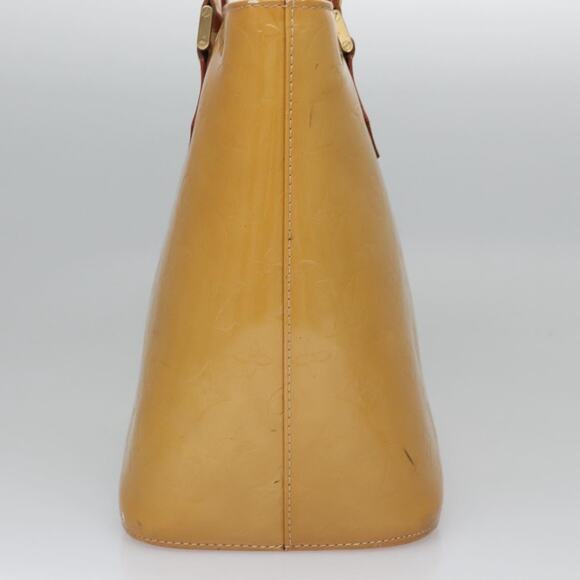 LOUIS VUITTON Monogram Vernis Houston Hand Bag Beige M91004 - Picture 6 of 13